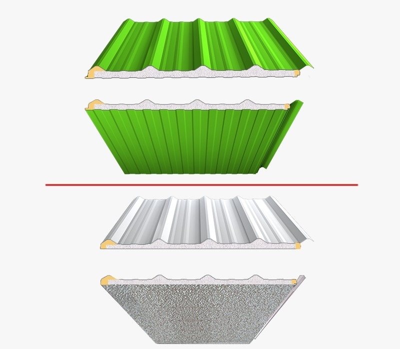 polystyrene insulation and by injecting foam at both edges