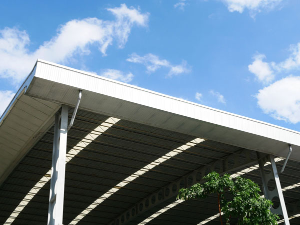 پوشش سقف سوله با ساندویچ پانل