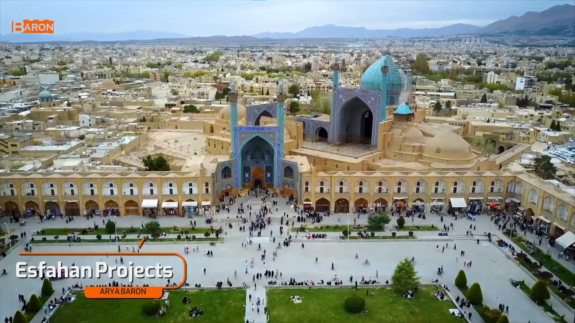 پروژه های نصب ساندویچ پانل آریا بارون توس در استان اصفهان
